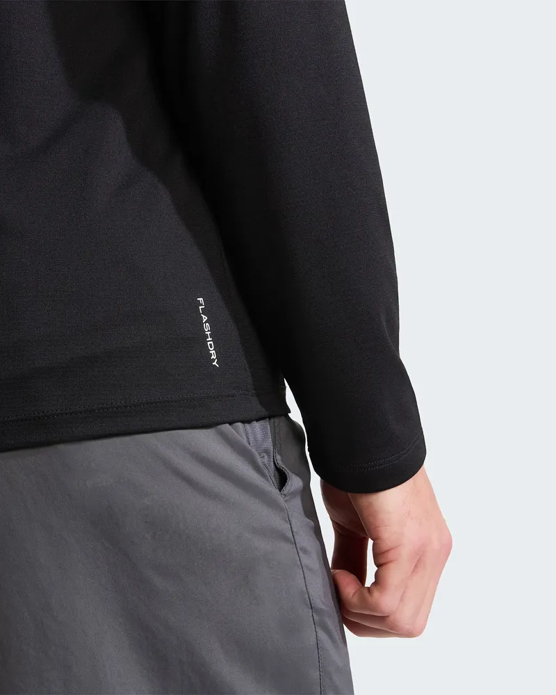 The North Face Mens 24/7 1/4 Zip Tee in TNF Black-7