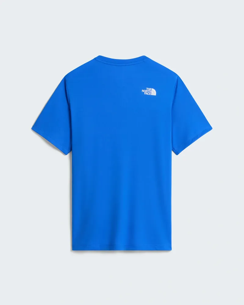 The North Face Mens 24/7 Logo Graphic S/S Tee in Active Blue-8