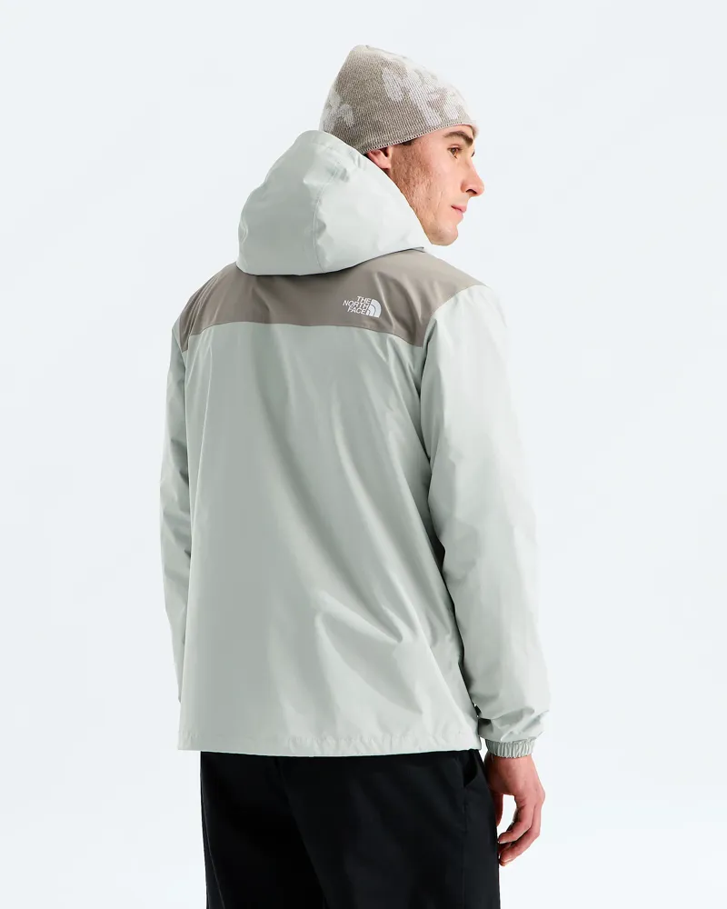 The North Face Mens Antora Jacket in Smoked Pearl / Cumulous Cloud-2