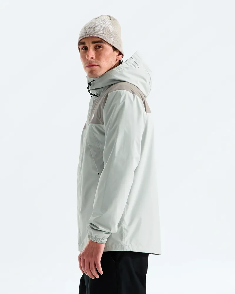 The North Face Mens Antora Jacket in Smoked Pearl / Cumulous Cloud-3
