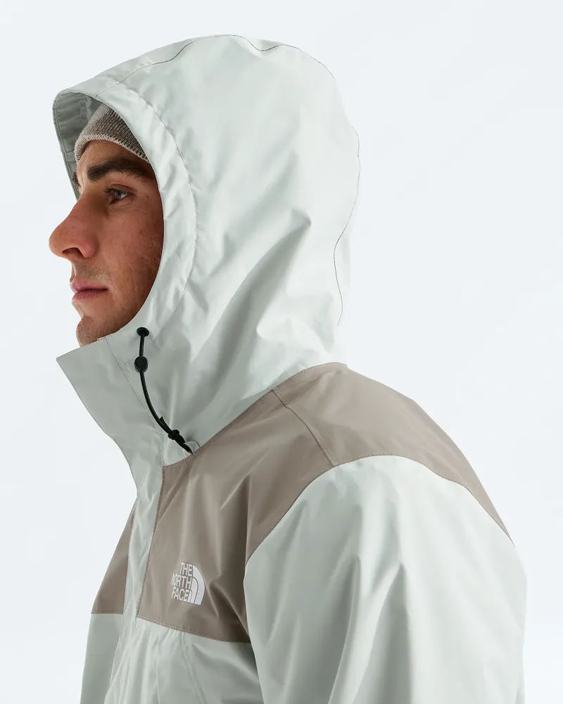 The North Face Mens Antora Jacket in Smoked Pearl / Cumulous Cloud-4