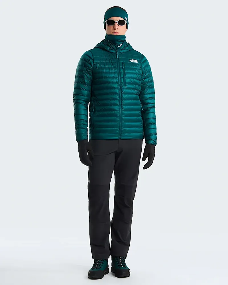The North Face Mens Bettaforca Lt Down Hoodie in Pacific Teal-1