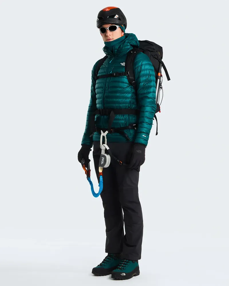 The North Face Mens Bettaforca Lt Down Hoodie in Pacific Teal-10
