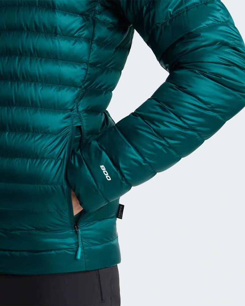 The North Face Mens Bettaforca Lt Down Hoodie in Pacific Teal-7