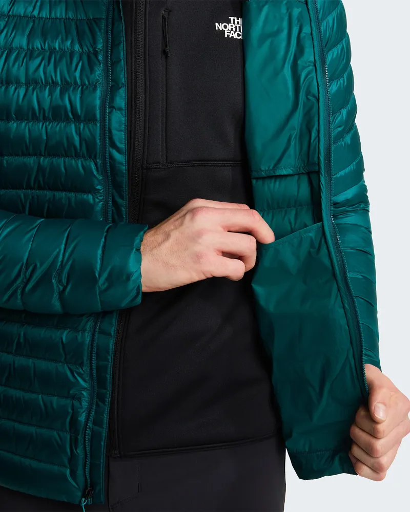 The North Face Mens Bettaforca Lt Down Hoodie in Pacific Teal-9