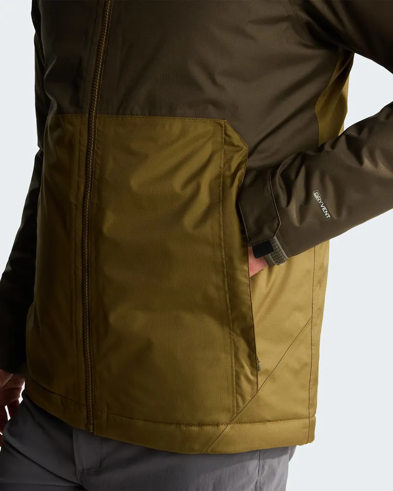The North Face Men's Millerton Insulated Jacket in New Taupe Green-3
