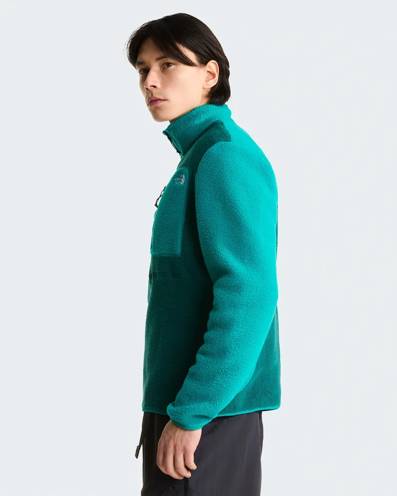 The North Face Mens Yumiori 1/4 Zip in Pacific Teal / Restorative Teal-8