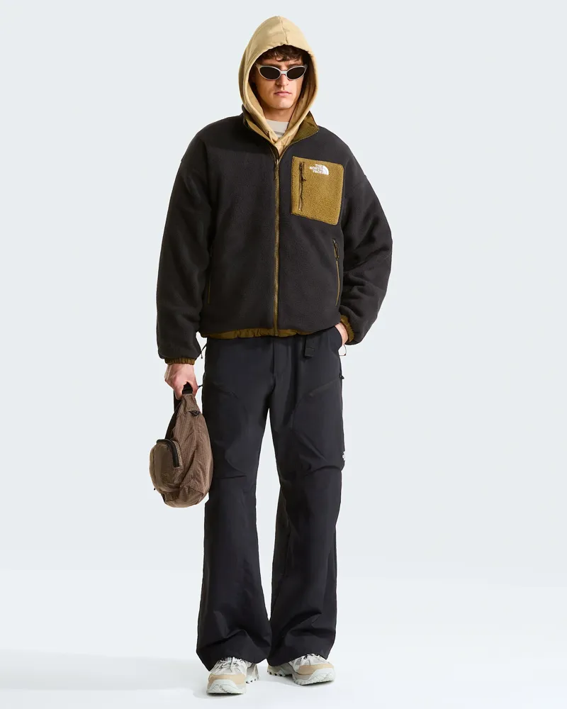 The North Face Mens Yumiori Reversible Jacket in Caraway Seed-TNF Black-11