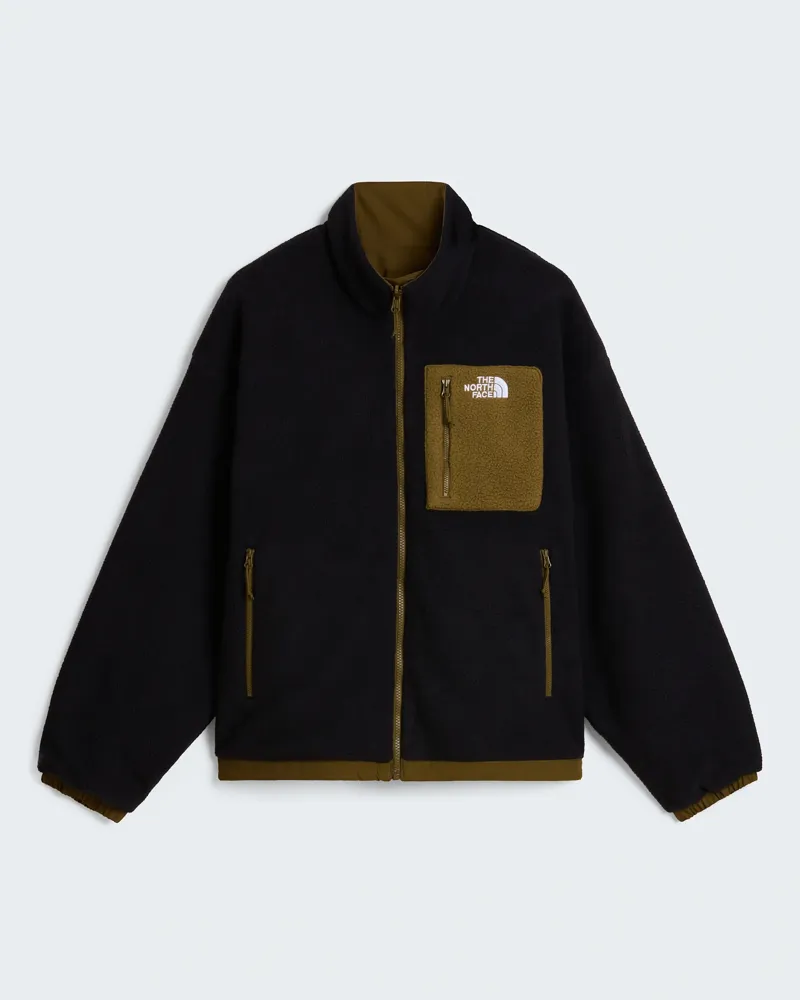 The North Face Mens Yumiori Reversible Jacket in Caraway Seed-TNF Black-4