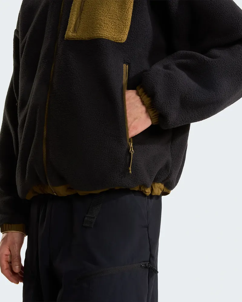 The North Face Mens Yumiori Reversible Jacket in Caraway Seed-TNF Black-8