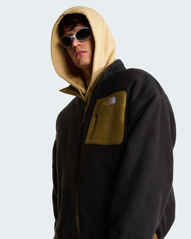 The North Face Mens Yumiori Reversible Jacket in Caraway Seed-TNF Black-2