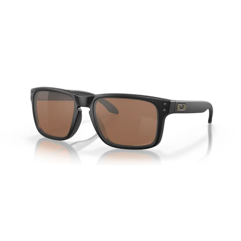 Oakley Holbrook in Matte Black Prizm Tungsten Polarized Lens