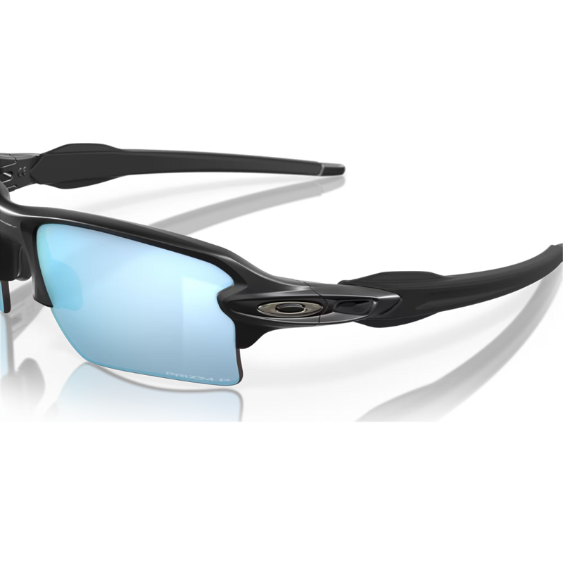 Oakley Flak 2.0 XL in Matte Black / Prizm Deep Water Polarized Lens-2