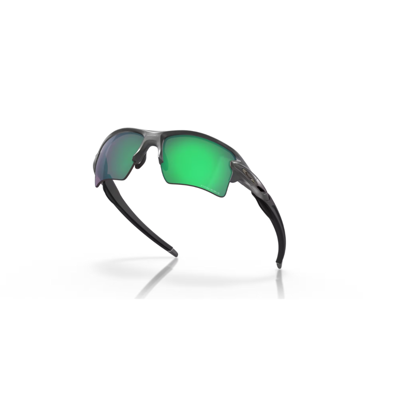Oakley Flak 2.0 XL in Steel Frame / Prizm Road Jade Lenses-2