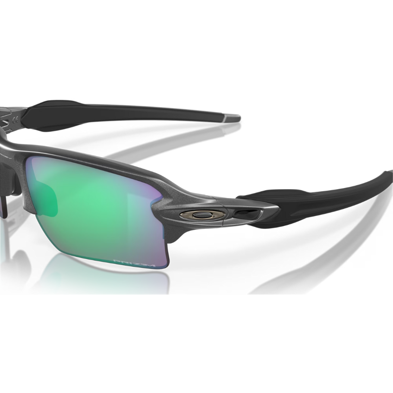 Oakley Flak 2.0 XL in Steel Frame / Prizm Road Jade Lenses-3