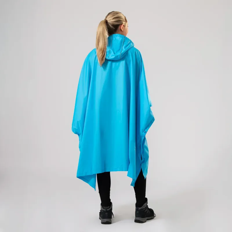 Mac in a Sac Origin 2 Poncho in Neon Blue-1