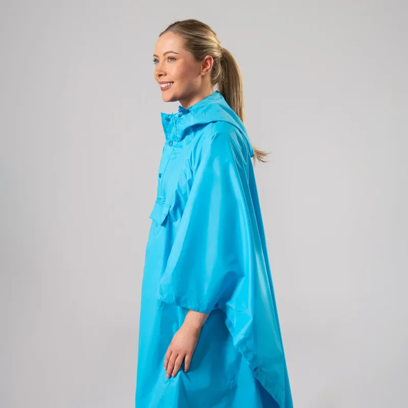 Mac in a Sac Origin 2 Poncho in Neon Blue-6