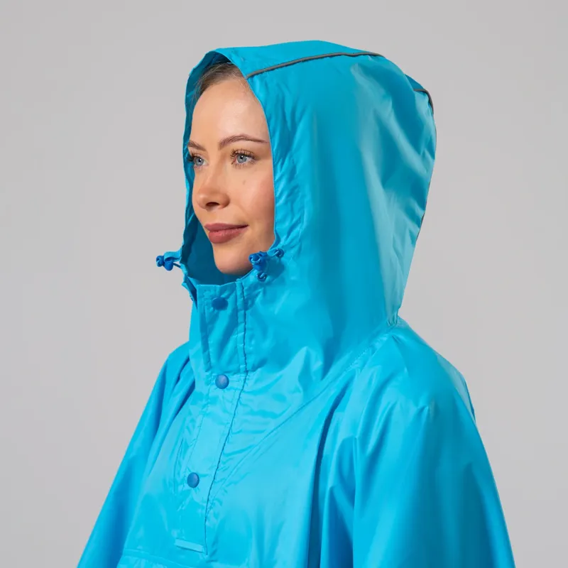 Mac in a Sac Origin 2 Poncho in Neon Blue-5
