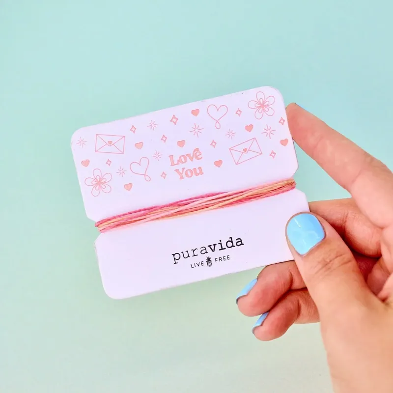 Pura Vida Original Gifting Bracelet in Love You-3