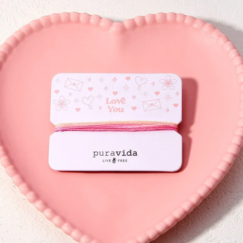 Pura Vida Original Gifting Bracelet in Love You-4