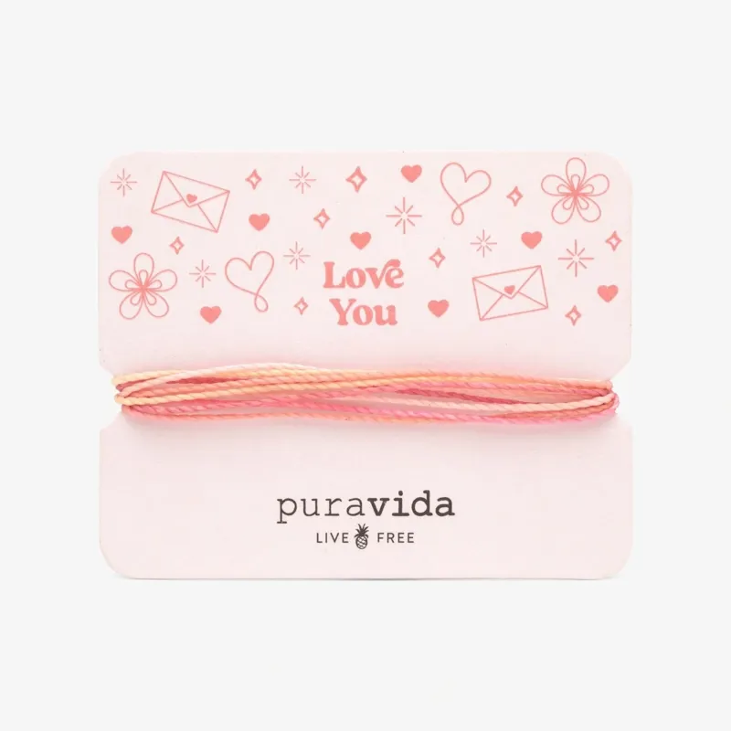 Pura Vida Original Gifting Bracelet in Love You-1
