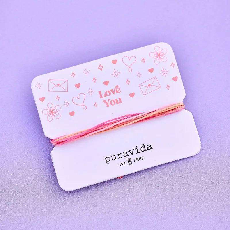 Pura Vida Original Gifting Bracelet in Love You-2