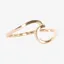 Pura Vida Wave Ring in Rose Gold