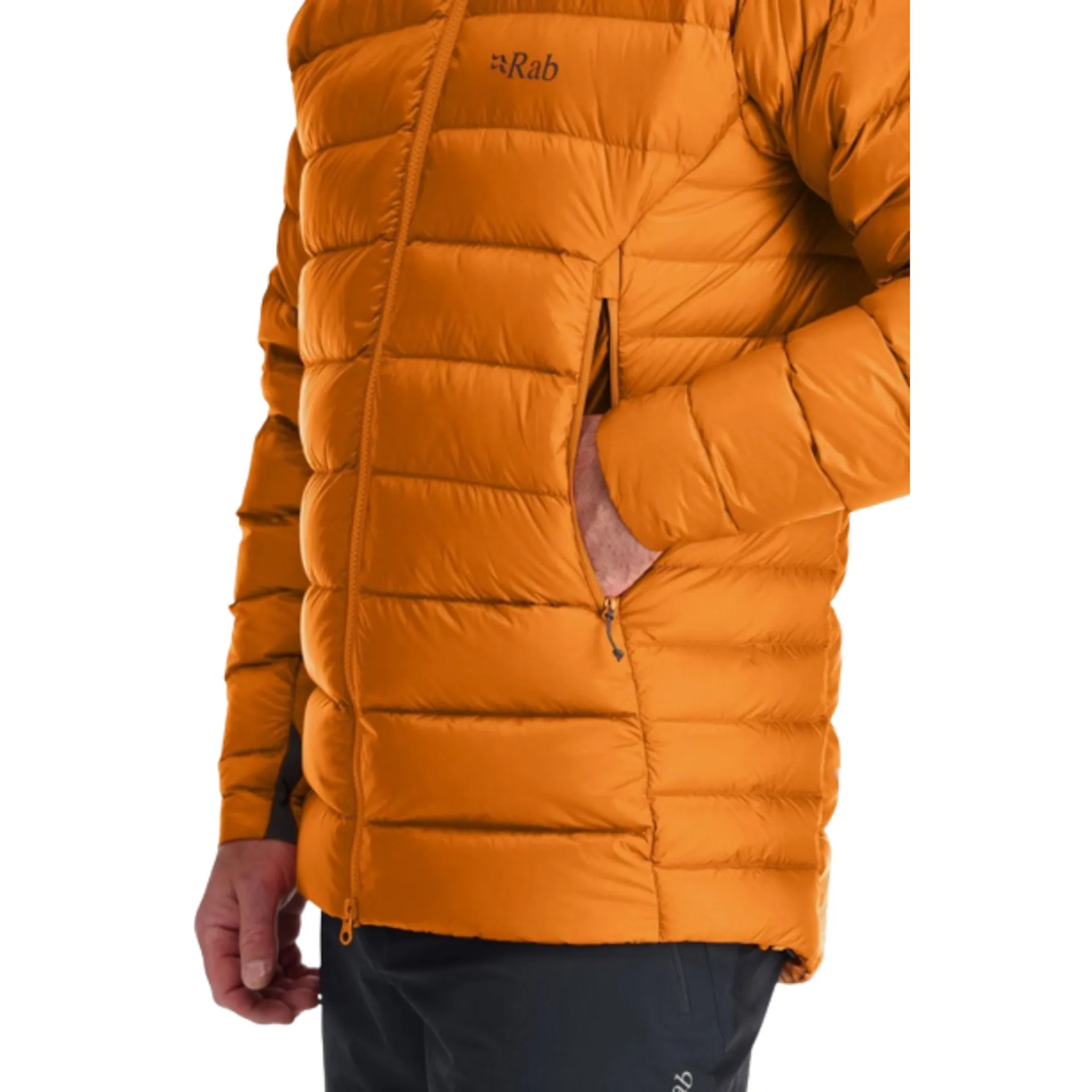 Insulated Jackets Rab Mens Electron Pro Jacket Beluga Rab Men's