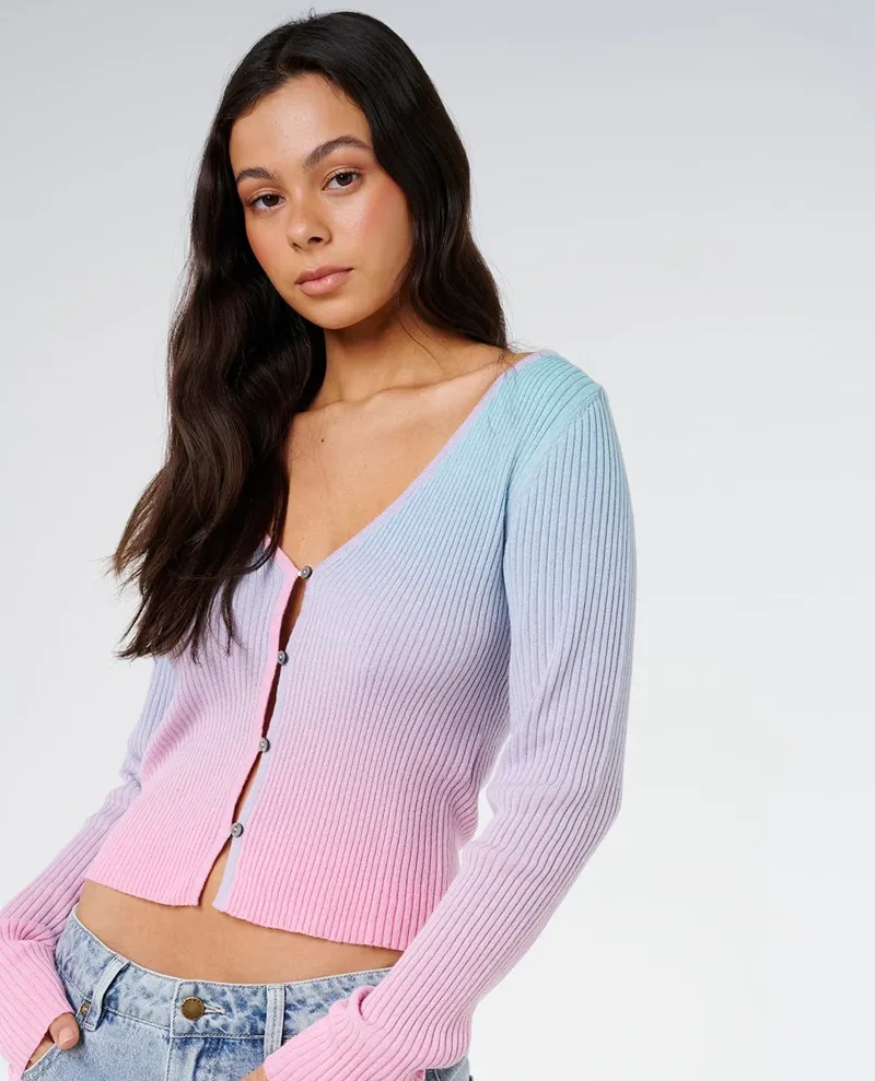 Rip Curl Catalina Ombre Knit Top Women's in Multico-2
