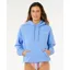 Rip Curl Women's Surf Puff Heritage Hood in Light Blue