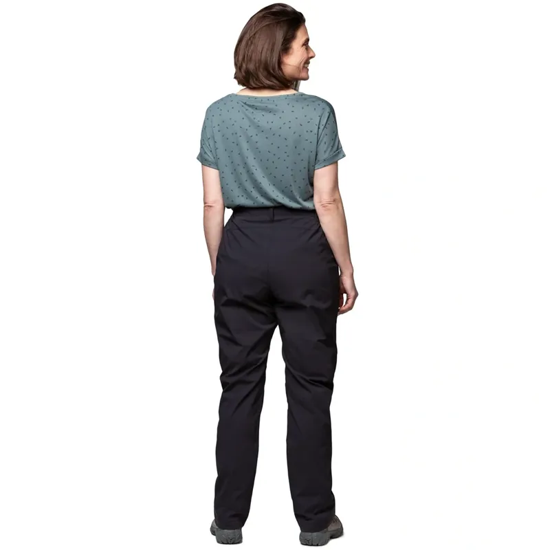 Sprayway Womens All Day Rainpant Short Length in Black-3