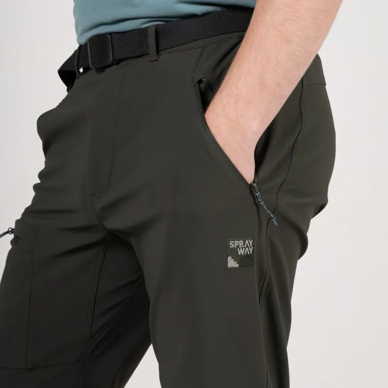 Sprayway Mens Compass Warm Pant Regular Length in Forest-4
