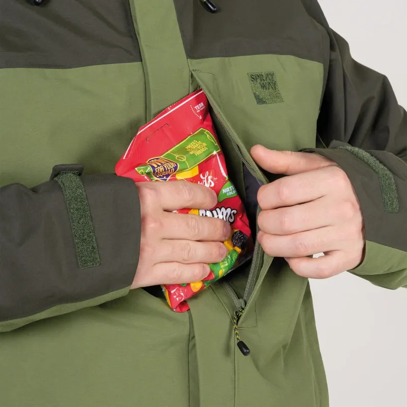 Sprayway Mens Maxen Jacket in Cypress / Forest-5