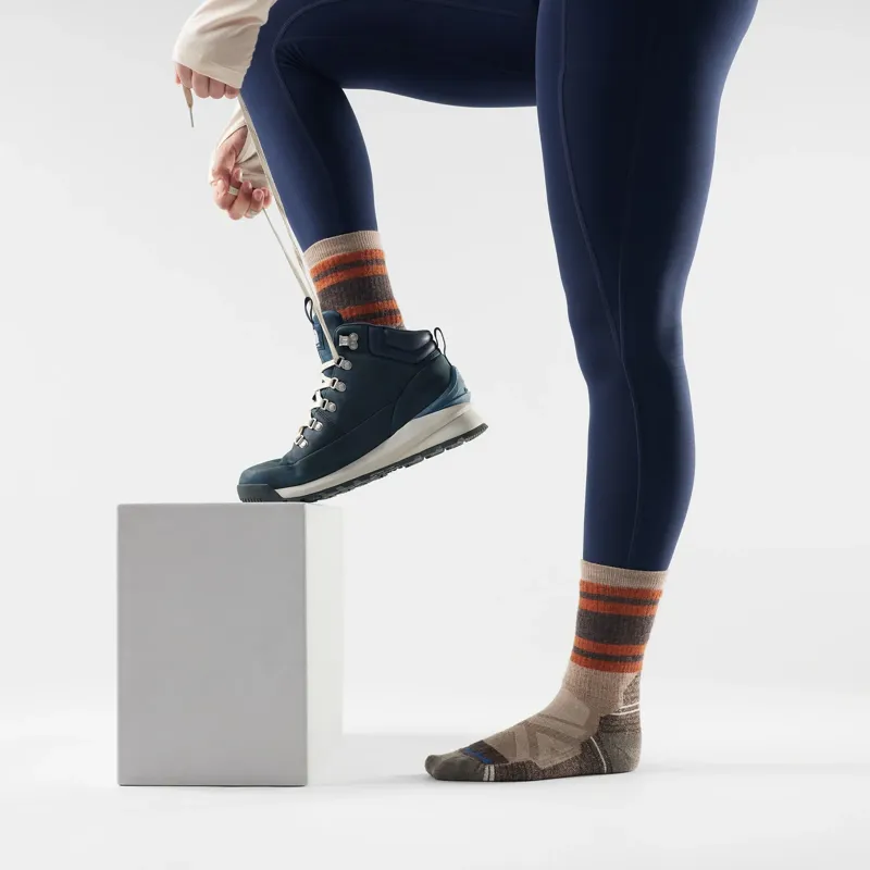 Smartwool Hike Full Cushion Lolo Trail Crew Socks in Fossil-1