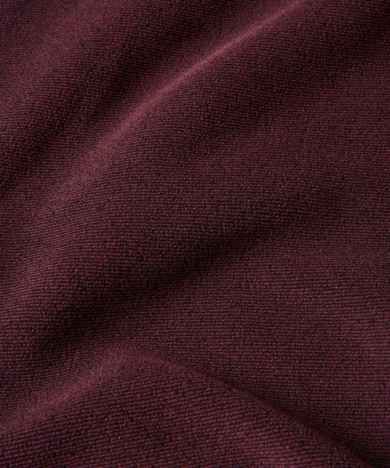 Sherpa Mens Rolpa Full Zip Fleece Jacket in Merlot-7