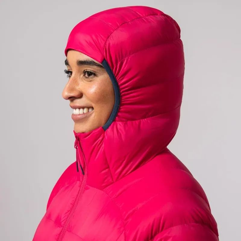 Venture Womens Summit Down Jacket in Pink-7