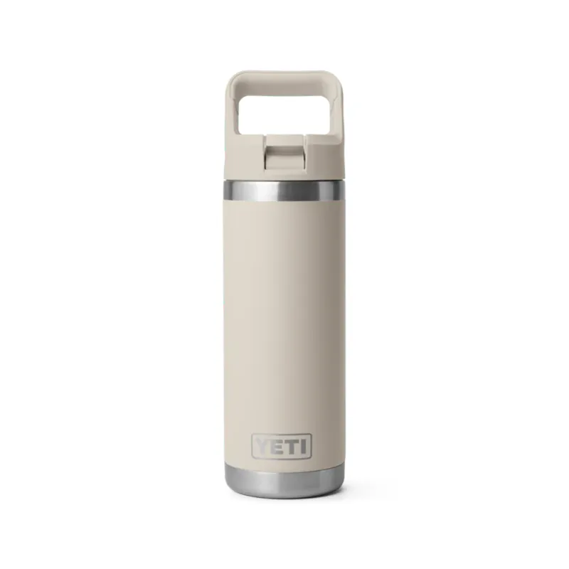Yeti Rambler 18oz Straw Bottle in Cape Taupe