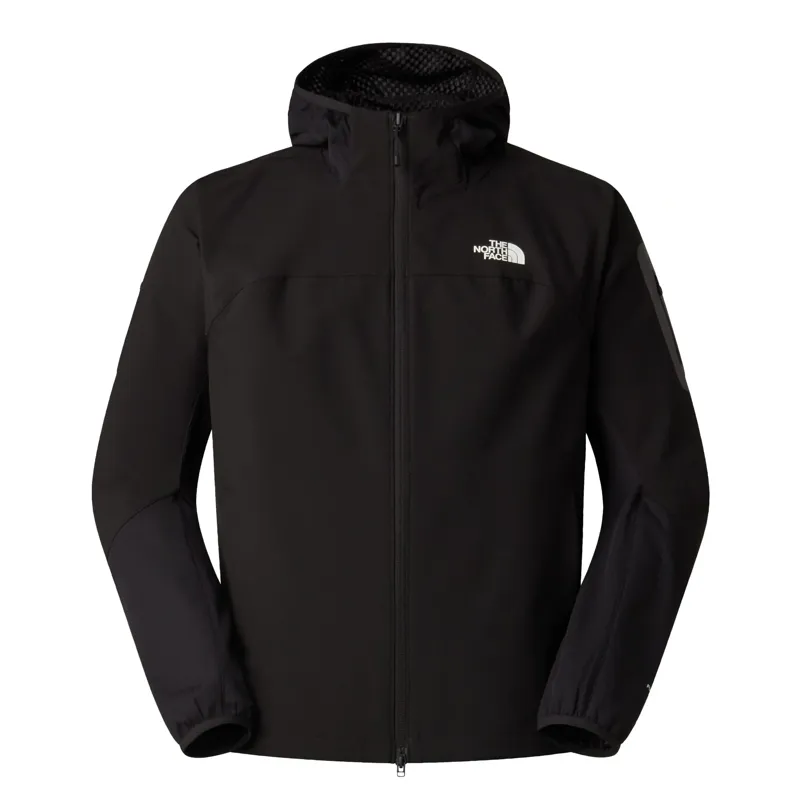 The North Face Men's Tek Approach Futurefleece Hybrid Full Zip in TNF Black