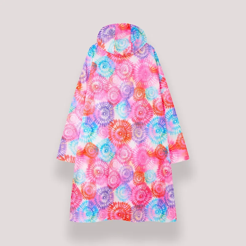 Mac In A Sac Festival Poncho in Tie Dye-7