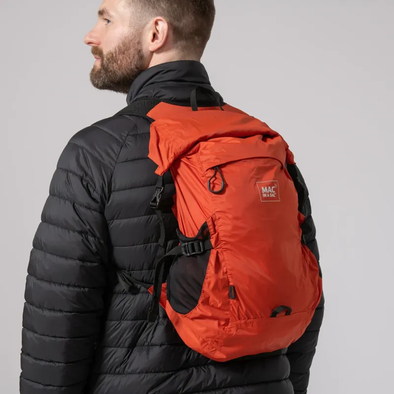 Mac in a Sac Travelite Backpack in Burnt Orange-5