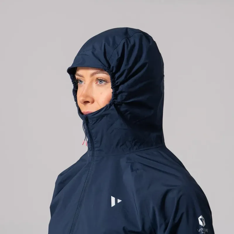 Venture Womens Ultralite Jacket in Navy-12