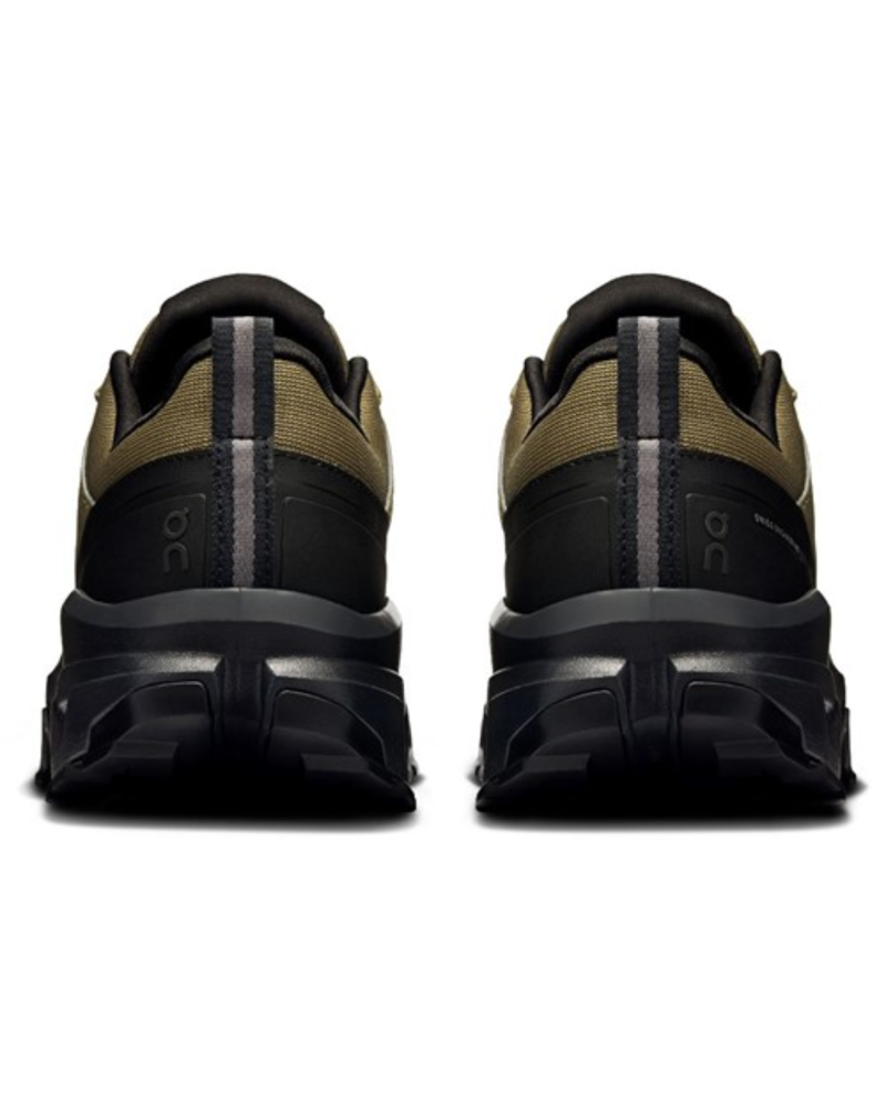 On Mens Cloudrock Low Waterproof in Hunter / Black-2