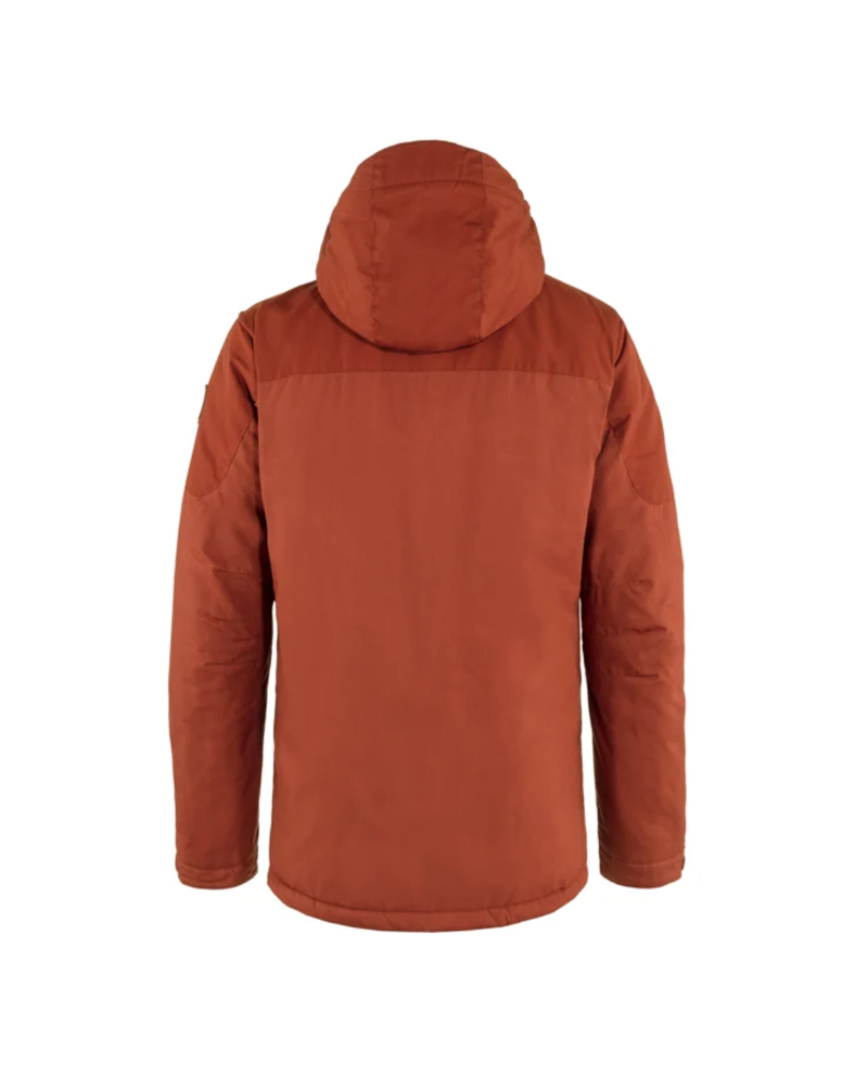 Fjallraven Mens Skogsö Padded Jacket in Autumn Leaf-1