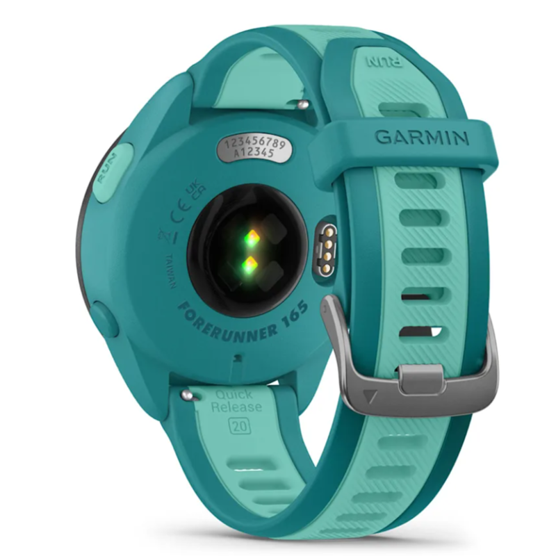 Garmin Forerunner 165 Music in Turquoise / Aqua-4
