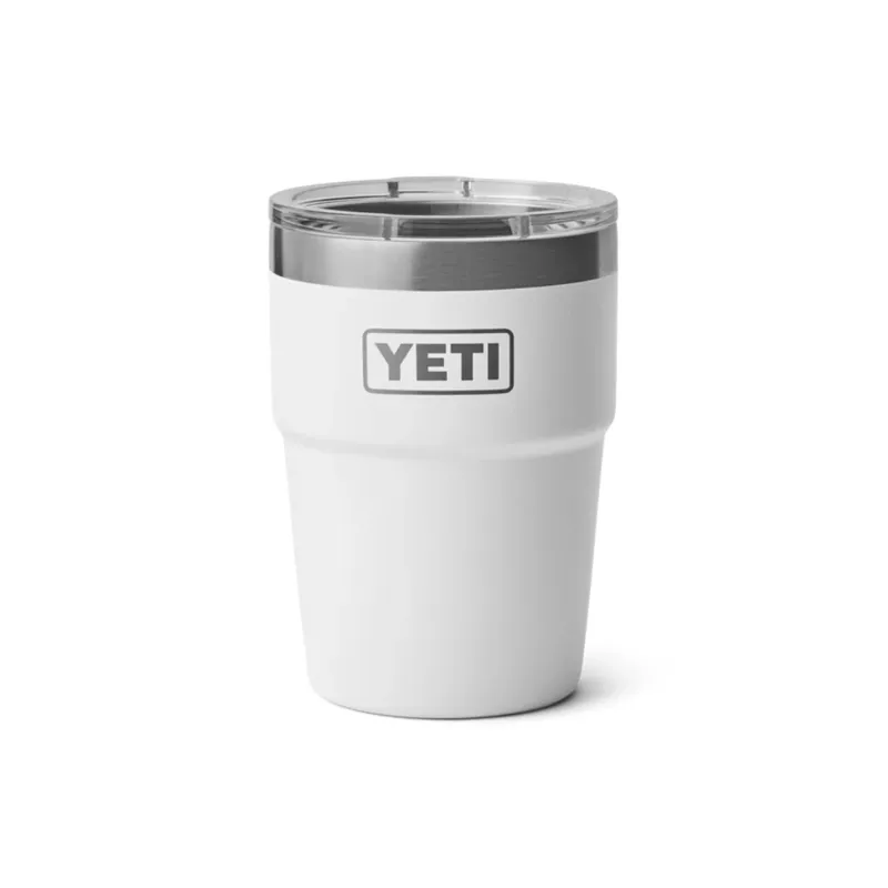 Yeti Rambler Stackable Cup 16oz in White