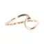 Pura Vida Wave Ring in Rose Gold