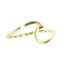 Pura Vida Wave Ring in Gold