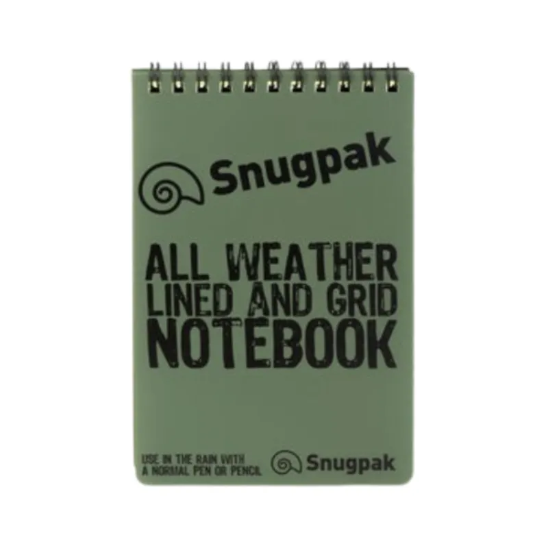 Snugpak Water Resist Notebook in Olive