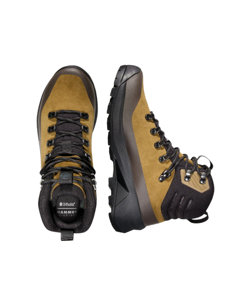 Mammut Womens Ducan III High Leather GTX in Dark Sand / Black-1