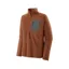 Patagonia Mens R1 Air Zip Neck in Robin Brown